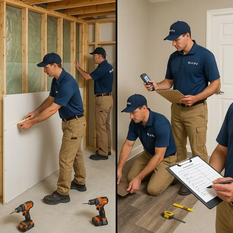 Repairs and Reconstruction process in Bureau County, IL